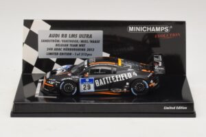 Audi R8 LMS Ultra #29 Team WRT Sandstorm L. Vanthoor 24 Hours of Nurburgring 2013 Minichamps 1:43 437130129 Metaal