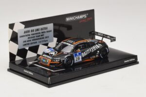 Audi R8 LMS Ultra #29 Team WRT Sandstorm L. Vanthoor 24 Hours of Nurburgring 2013 Minichamps 1:43 437130129 Metaal — afbeelding 2 van 5