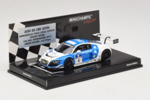 Audi R8 LMS Ultra #4 Phoenix Racing Ammermuller / H-J. Stuck 24 Hours of Nurburgring 2013 Minichamps 1:43 437131304 Metaal — afbeelding 2 van 5