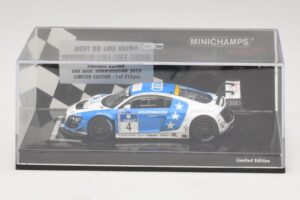 Audi R8 LMS Ultra #4 Phoenix Racing Ammermuller / H-J. Stuck 24 Hours of Nurburgring 2013 Minichamps 1:43 437131304 Metaal — afbeelding 4 van 5
