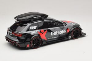 Audi RS6 C7 Avant DTM Met Dakkoffer GT Spirit 1:18 GT321 Hars — afbeelding 2 van 6