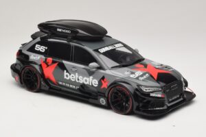 Audi RS6 C7 Avant DTM Met Dakkoffer GT Spirit 1:18 GT321 Hars — afbeelding 4 van 6