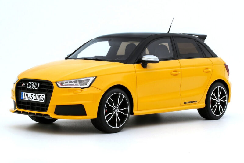 Audi S1 8X Sportback Vegas Yellow Otto 1:18 Audi S1 8X Sportback Vegas Yellow Otto 1:18 OT1246 Hars