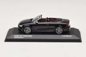 Audi S3 8P Cabriolet Zwart Minichamps 1:43 437013030 Metaal