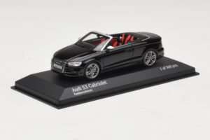 Audi S3 8P Cabriolet Zwart Minichamps 1:43 437013030 Metaal — afbeelding 2 van 4