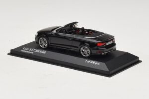 Audi S3 8P Cabriolet Zwart Minichamps 1:43 437013030 Metaal — afbeelding 3 van 4