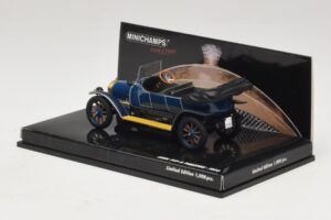 Audi Typ A Phaeton Blauw Minichamps 1:43 437019031 Metaal — afbeelding 3 van 5