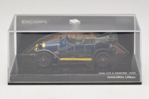 Audi Typ A Phaeton Blauw Minichamps 1:43 437019031 Metaal — afbeelding 4 van 5