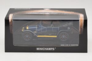 Audi Typ A Phaeton Blauw Minichamps 1:43 437019031 Metaal — afbeelding 5 van 5
