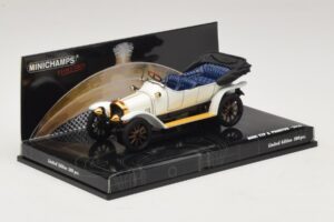 Audi Typ A Phaeton Wit Blauw Minichamps 1:43 437019032 Metaal — afbeelding 2 van 5