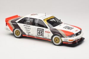 Audi V8 Quattro DTM #45 F. Biela Team AZR 1991 Minichamps 1:18 100911045 Metaal — afbeelding 6 van 8