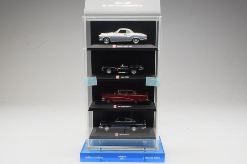 Auto Bild Modelauto Set 2007 Minichamps 1:43 AUTOBILD07 Metaal