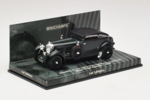 Bentley 6.5 Litre Gurney Nutting Sedan Blue Train Special Groen Minichamps 1:43 436139501 Metaal — afbeelding 2 van 4