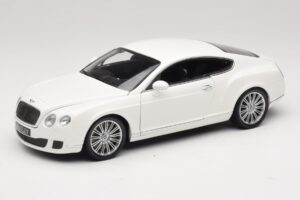 Bentley Continental GT Wit Vervangende Doos Minichamps 1:18 100139621-R1 Metaal