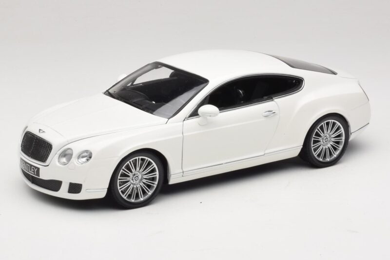 Bentley Continental GT Wit Vervangende Doos Minichamps 1:18 100139621-R1 Metaal
