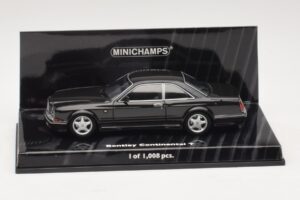 Bentley Continental T Zwart Minichamps 1:43 436139941 Metaal