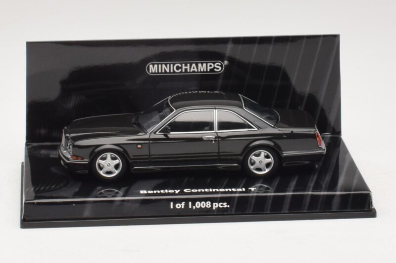 Bentley Continental T Zwart Minichamps 1:43 436139941 Metaal