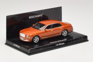Bentley Mulsanne Oranje Metallic Minichamps 1:43 436139902 Metaal — afbeelding 2 van 4