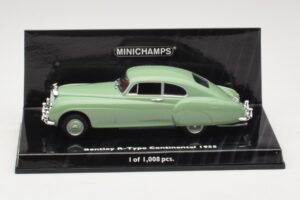 Bentley R-Type Continental Groen Minichamps 1:43 436139424 Metaal