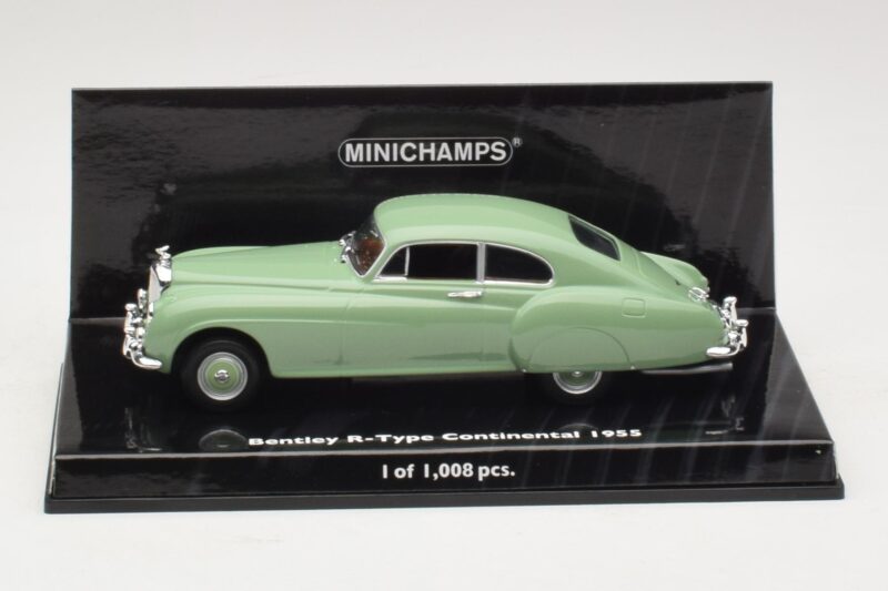Bentley R-Type Continental Groen Minichamps 1:43 436139424 Metaal