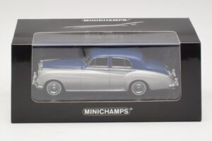Bentley S2 Zilverblauw Minichamps 1:43 436139950 Metaal — afbeelding 4 van 4