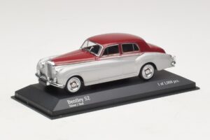 Bentley S2 Zilver Rood Minichamps 1:43 403139953 Metaal — afbeelding 2 van 4