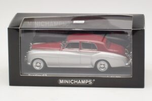 Bentley S2 Zilver Rood Minichamps 1:43 403139953 Metaal — afbeelding 4 van 4