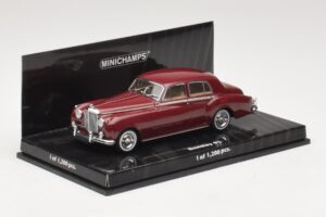 Bentley S2 Standard Saloon Rood Minichamps 1:43 436139951-O1 Metaal — afbeelding 2 van 4