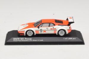 BMW M1 Procar #5 N. Lauda Procar Series 1979 Minichamps 1:43 430792595 Metaal