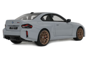 BMW M2 CS G87 Brooklyn Grey GT Spirit 1:18 GT979 Hars — afbeelding 2 van 5