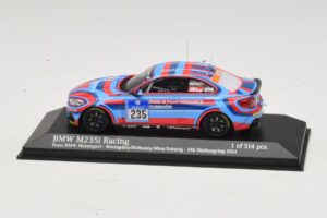 BMW M235i Team BMW Motorsport #235 Bovigdon 24 Hours of Nurburgring 2014 Minichamps 1:43 437142435 Metaal