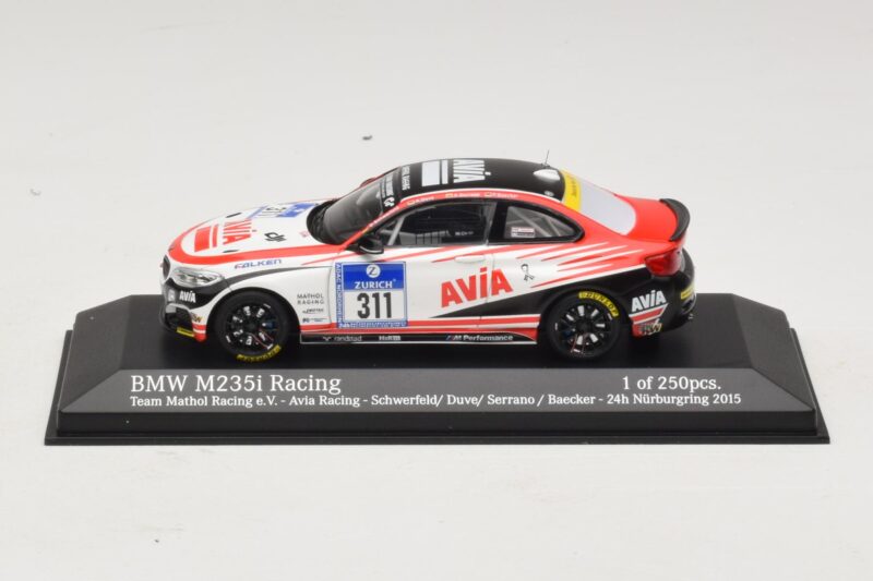 BMW M235i Team Mathol Racing #311 Scherfeld / Duve 24 Hours of Nurburgring 2015 Minichamps 1:43 BMW M235i Team Mathol Racing #311 Scherfeld / Duve 24 Hours of Nurburgring 2015 Minichamps 1:43 437152511 Metaal