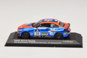 BMW M235i Team Medienkraftwerk #311 Di Martino / Olivo 24 Hours of Nurburgring 2014 Minichamps 1:43 437142411 Metaal