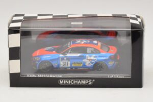 BMW M235i Team Medienkraftwerk #311 Di Martino / Olivo 24 Hours of Nurburgring 2014 Minichamps 1:43 437142411 Metaal — afbeelding 4 van 4