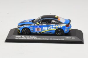 BMW M235i Team Scheid #301 Partl / Rebhan 24 Hours of Nurburgring 2014 Minichamps 1:43 437142401 Metaal