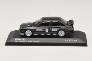 BMW M3 E30 #6 F. Grohs DTM 1987 Minichamps 1:43 430872006 Metaal