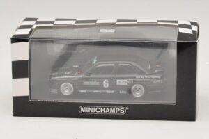 BMW M3 E30 #6 F. Grohs DTM 1987 Minichamps 1:43 430872006 Metaal — afbeelding 4 van 4
