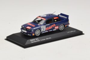 BMW M3 E30 Auto Maas #42 Becker DTM 1992 Minichamps 1:43 430922042 Metaal — afbeelding 2 van 4