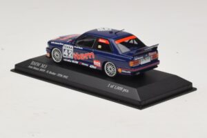 BMW M3 E30 Auto Maas #42 Becker DTM 1992 Minichamps 1:43 430922042 Metaal — afbeelding 3 van 4
