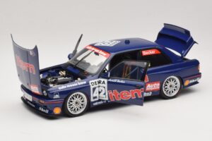 BMW M3 E30 Auto Maass #42 H. Becker DTM 1992 Minichamps 1:18 180922042 Metaal — afbeelding 2 van 8