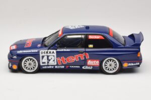 BMW M3 E30 Auto Maass #42 H. Becker DTM 1992 Minichamps 1:18 180922042 Metaal — afbeelding 4 van 8
