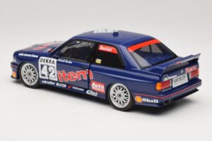 BMW M3 E30 Auto Maass #42 H. Becker DTM 1992 Minichamps 1:18 180922042 Metaal — afbeelding 7 van 8