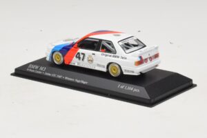 BMW M3 E30 M-Team Linder #47 Vogt / Herger Winners ETC Zolder 1987 Minichamps 1:43 430872047 Metaal — afbeelding 3 van 4