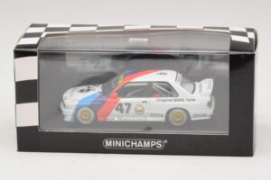 BMW M3 E30 M-Team Linder #47 Vogt / Herger Winners ETC Zolder 1987 Minichamps 1:43 430872047 Metaal — afbeelding 4 van 4