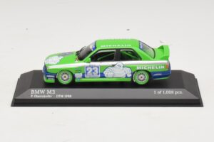 BMW M3 E30 Michelin #23 C. Oberndorfer DTM 1988 Minichamps 1:43 430882023 Metaal