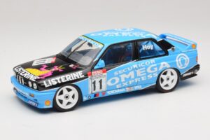 BMW M3 E30 Omega #11 W. Hoy BTCC Champion 1991 Minichamps 1:18 180912011 Metaal