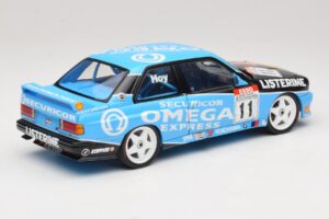 BMW M3 E30 Omega #11 W. Hoy BTCC Champion 1991 Minichamps 1:18 180912011 Metaal — afbeelding 3 van 8