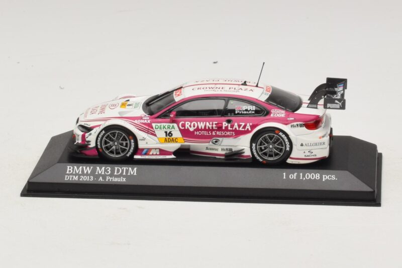 BMW M3 E92 DTM #16 A. Priaulx BMW Team RMG DTM 2013 Minichamps 1:43 410132216 Metaal
