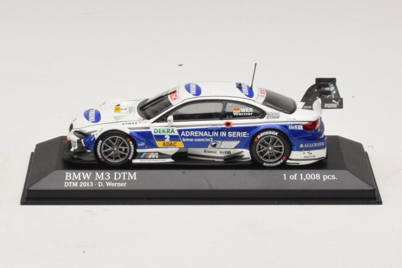 BMW M3 E92 DTM #2 D. Werner BMW Team Schnitzer DTM 2013 Minichamps 1:43 BMW M3 E92 DTM #2 D. Werner BMW Team Schnitzer DTM 2013 Minichamps 1:43 410132202 Metaal