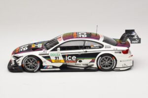 BMW M3 E92 DTM #21 M. Wittmann BMW Team MTEK 2013 Minichamps 1:18 100132221 Metaal — afbeelding 4 van 8